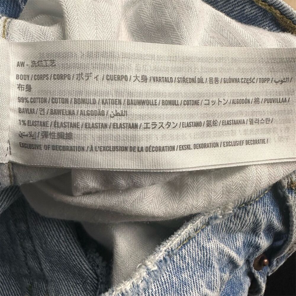 Abercrombie & Fitch Women's Curve Love 90s Straight Ultra High Rise Jeans Size 0 - Picture 6 of 10